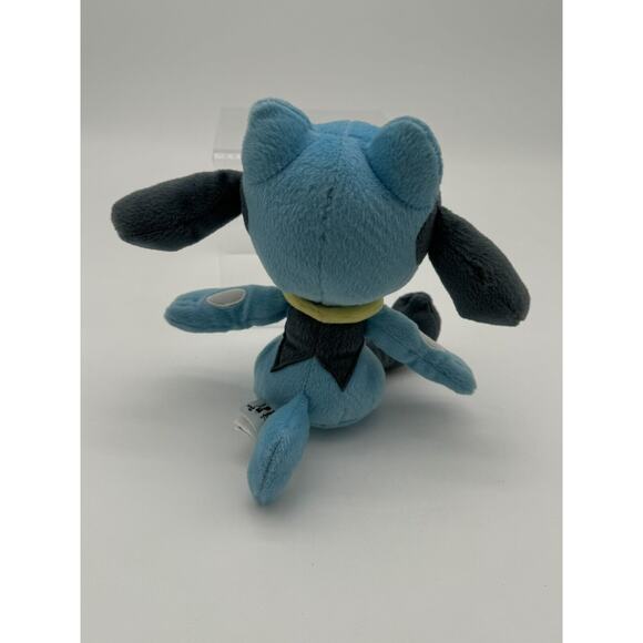 Riolu B1407 Pokemon Takara Tomy Plush 7" Stuffed Toy Doll Lucario Japan - Picture 2 of 4